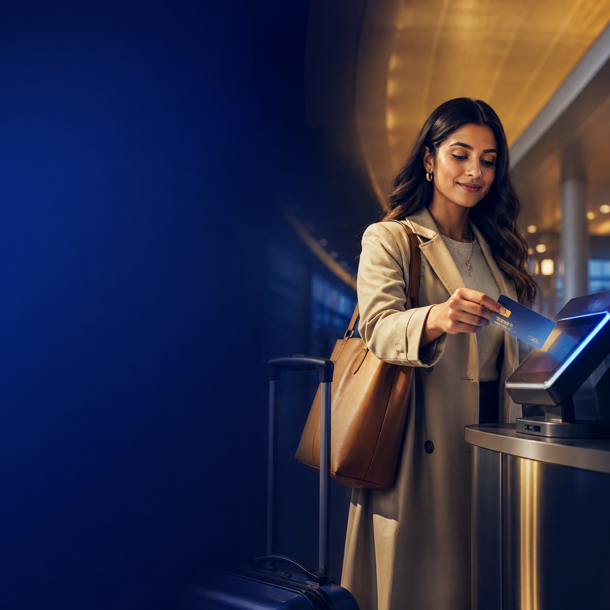 Visa contactless travel creative